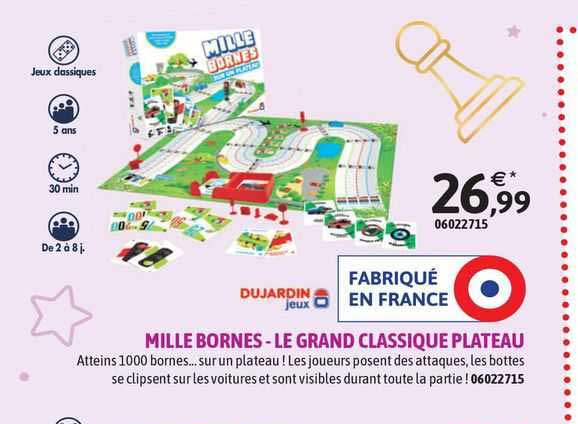 mille bornes - le grand classique plateau