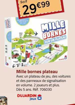 mille bornes plateau