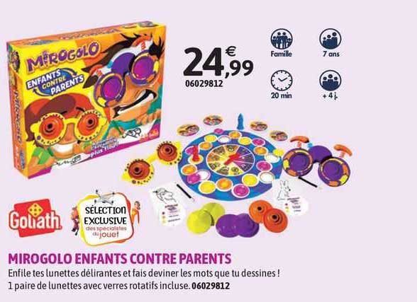 mirogolo enfants contre parents