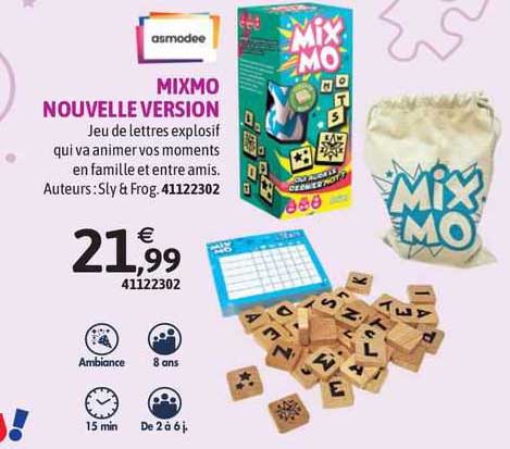 mixmo nouvelle version asmodee