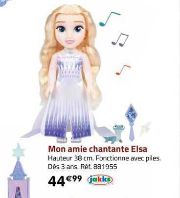 mon amie chantante elsa jakks