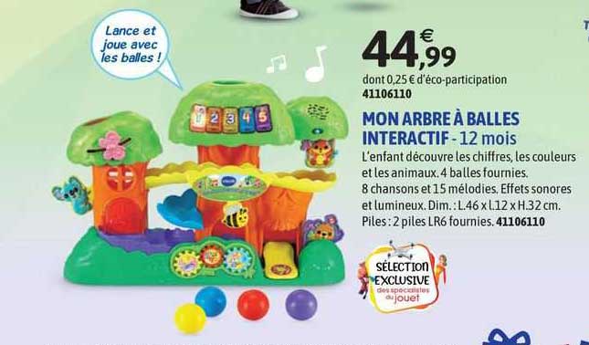 mon arbre à balles interactif
