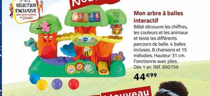 mon arbre à balles interactif