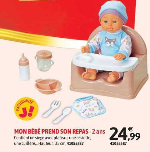 mon bébé prend son repas