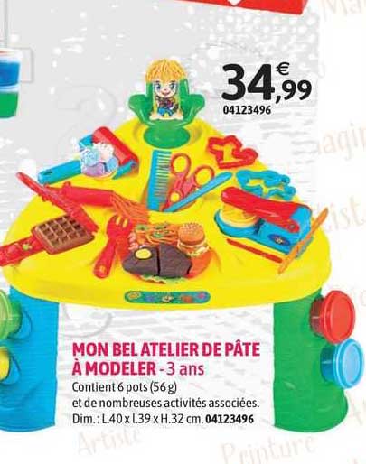 Mon Bel Atelier De Pâte à Modeler