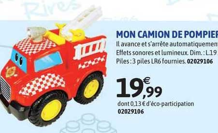mon camion de pompiers