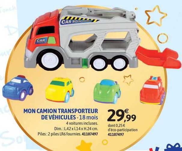 mon camion transporteur de véhicules