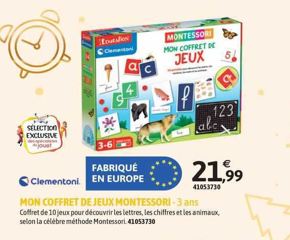 Mon Coffret De Jeux Montessori