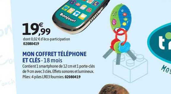 mon coffret téléphone et clés