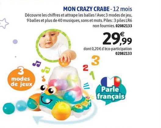 mon crazy crabe