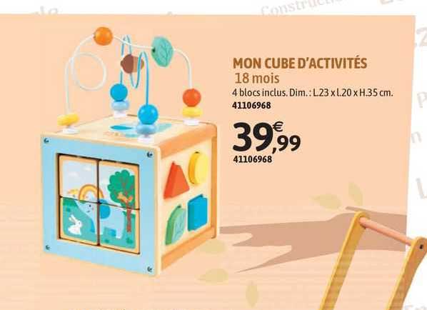 mon cube d'activités