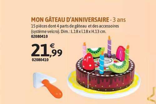 mon gâteau d'anniversaire