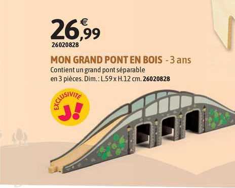 mon grand pont en bois