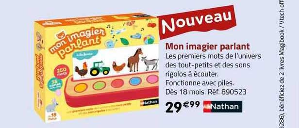 mon imagier parlant nathan