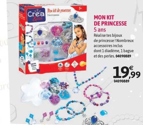 mon kit de princesse créa & cie, 5 ans
