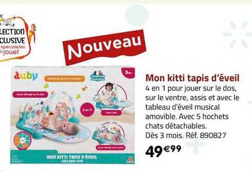 mon kitti tapis d'éveil
