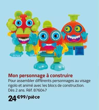 mon personnage à construire