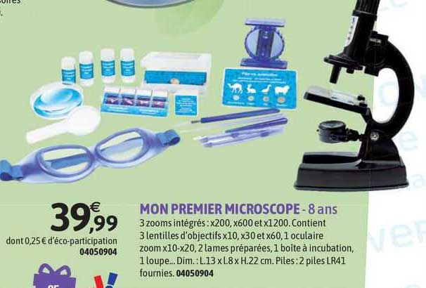 mon premier microscope