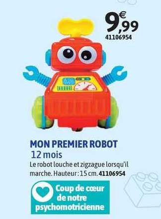 mon premier robot