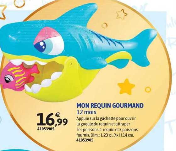 mon requin gourmand 12 mois