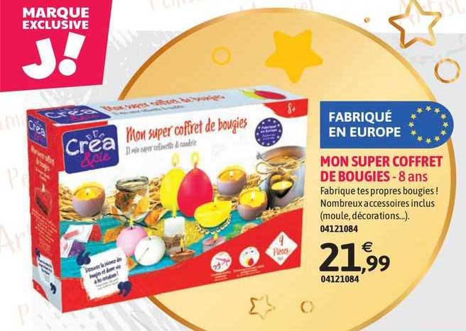 mon super coffret de bougies - 8 ans