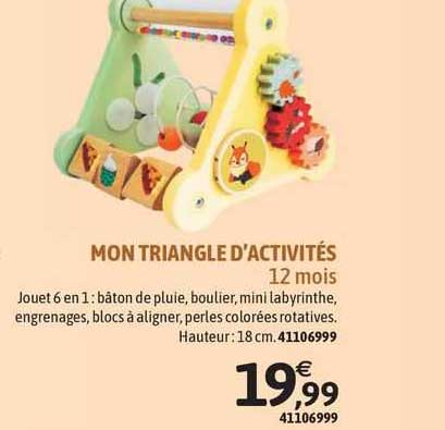 mon triangle d'activités