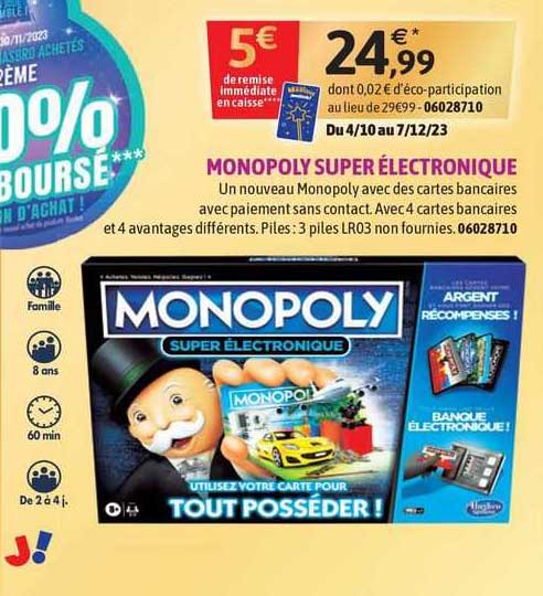 Monopoly Super électronique
