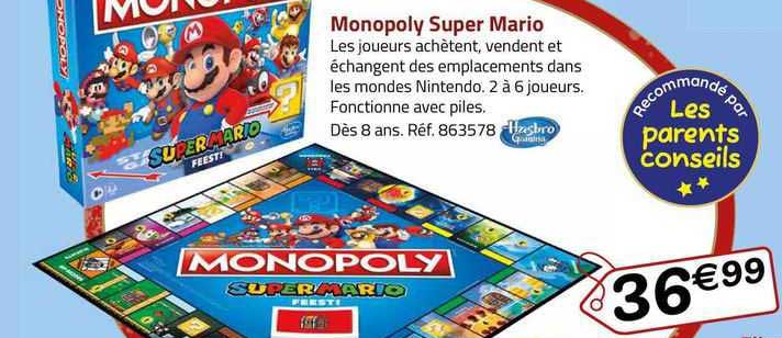 Monopoly Super Mario Hasbro