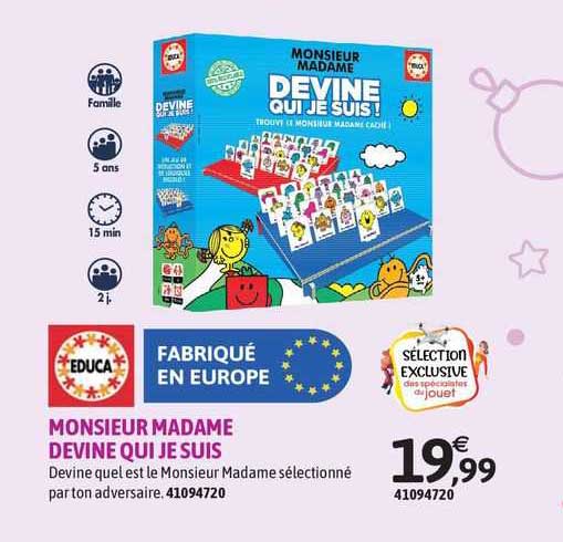 monsieur madame devine qui je suis