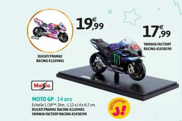 moto gp maisto - 14 ans