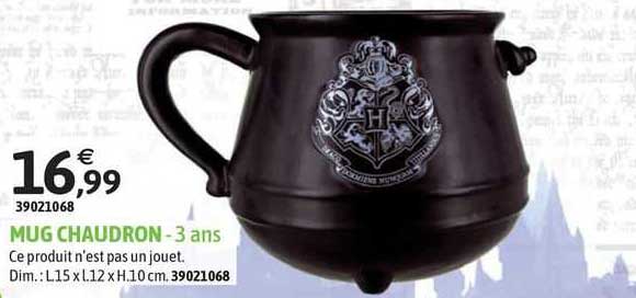 Mug Chaudron - 3 Ans