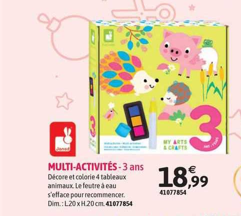 multi-activités - 3 ans