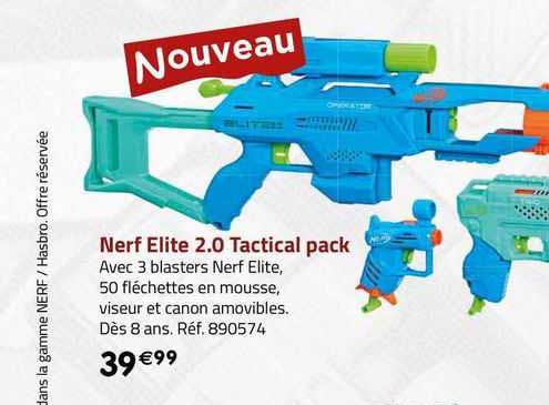 nerf elite 2.0 tactical pack