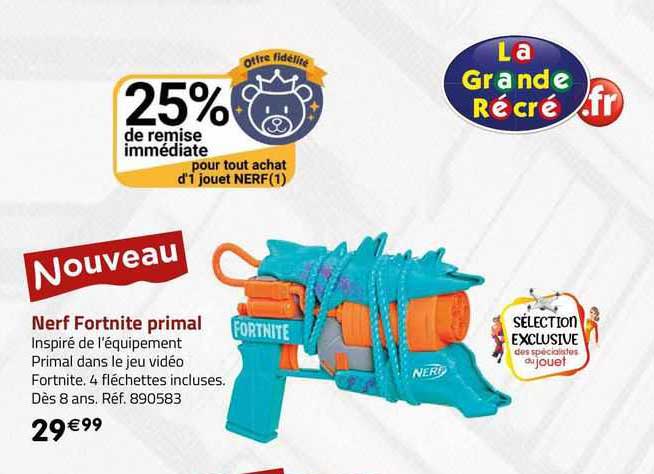 nerf fortnite primal