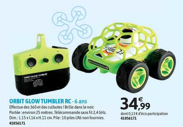 orbit glow tumbler rc