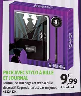 Pack Avec Stylo à Bille Et Journal
