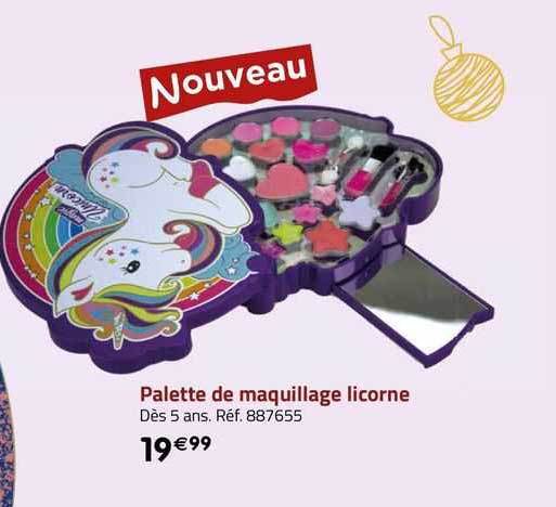 Palette De Maquillage Licorne