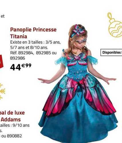 Panoplie Princesse Titania