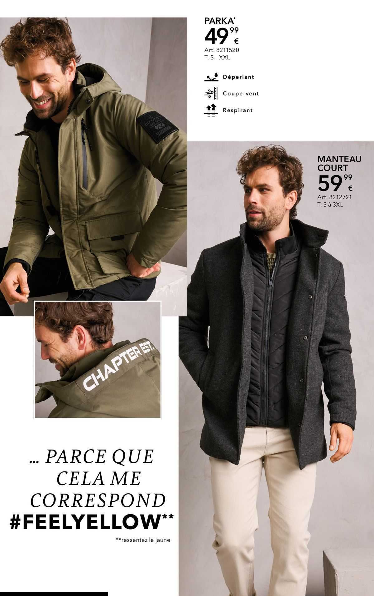 parka ou manteau court