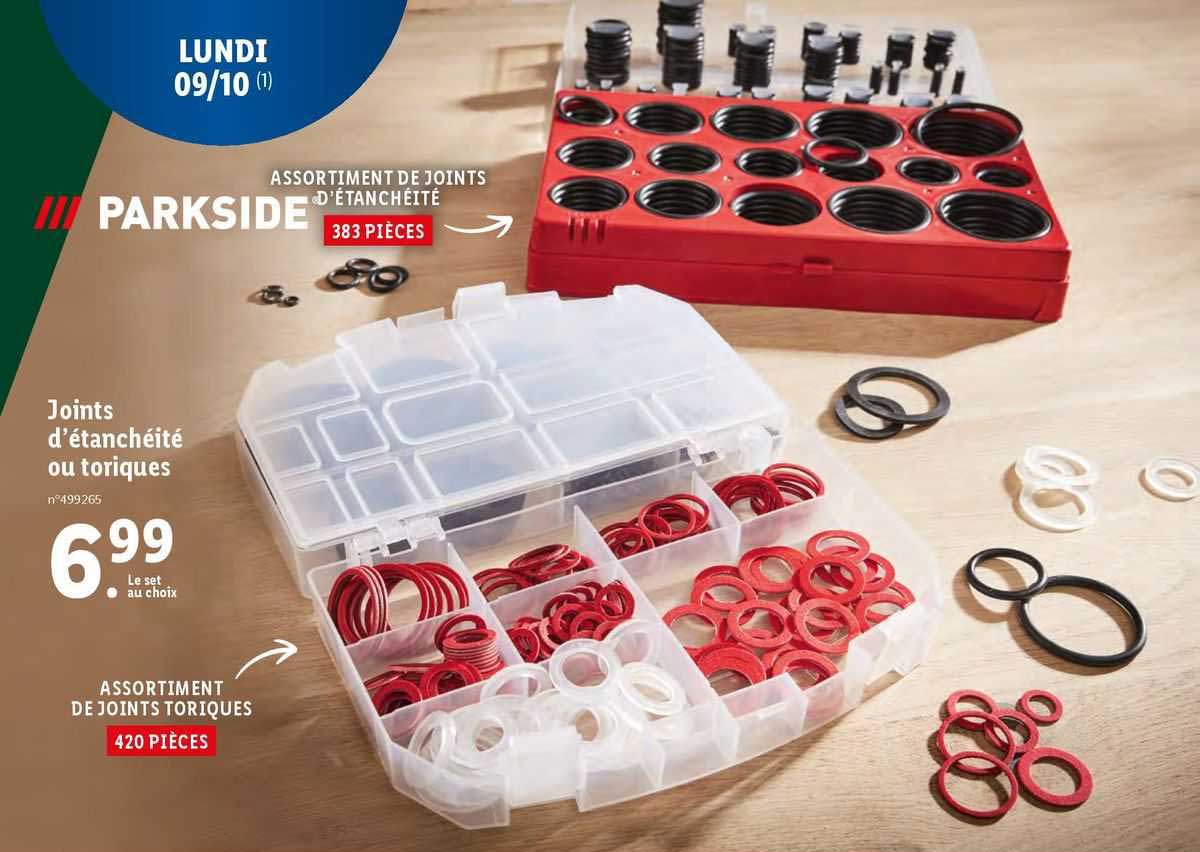 parkside joints d'étanchéité ou toriques