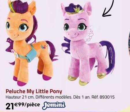 peluche my little pony jemini