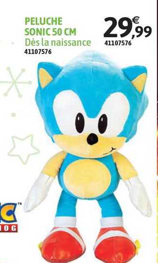 Peluche Sonic 50 Cm