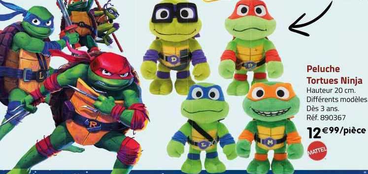 peluche tortues ninjna