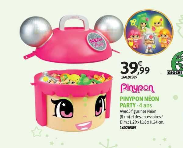 pinypon néon party