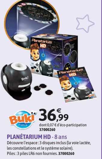 planétarium hd buki - 8 ans