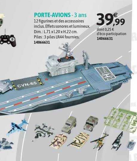 porte-avions - 3 ans