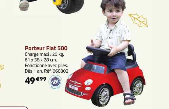 porteur fiat 500