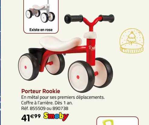 porteur rookie smoby