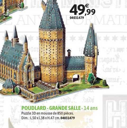 poudlard - grande salle - 14 ans