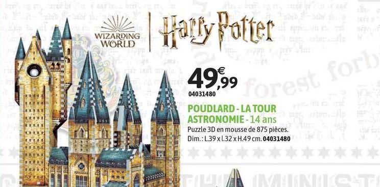 poudlard - la tour astronomie
